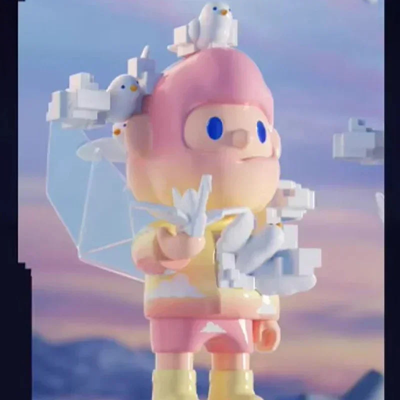 Finding Unicorn FARMER BOB Next Generation Pixel Universe Series Blind Box Toys Kawaii Anime Action Figure Surprise Mystery Box