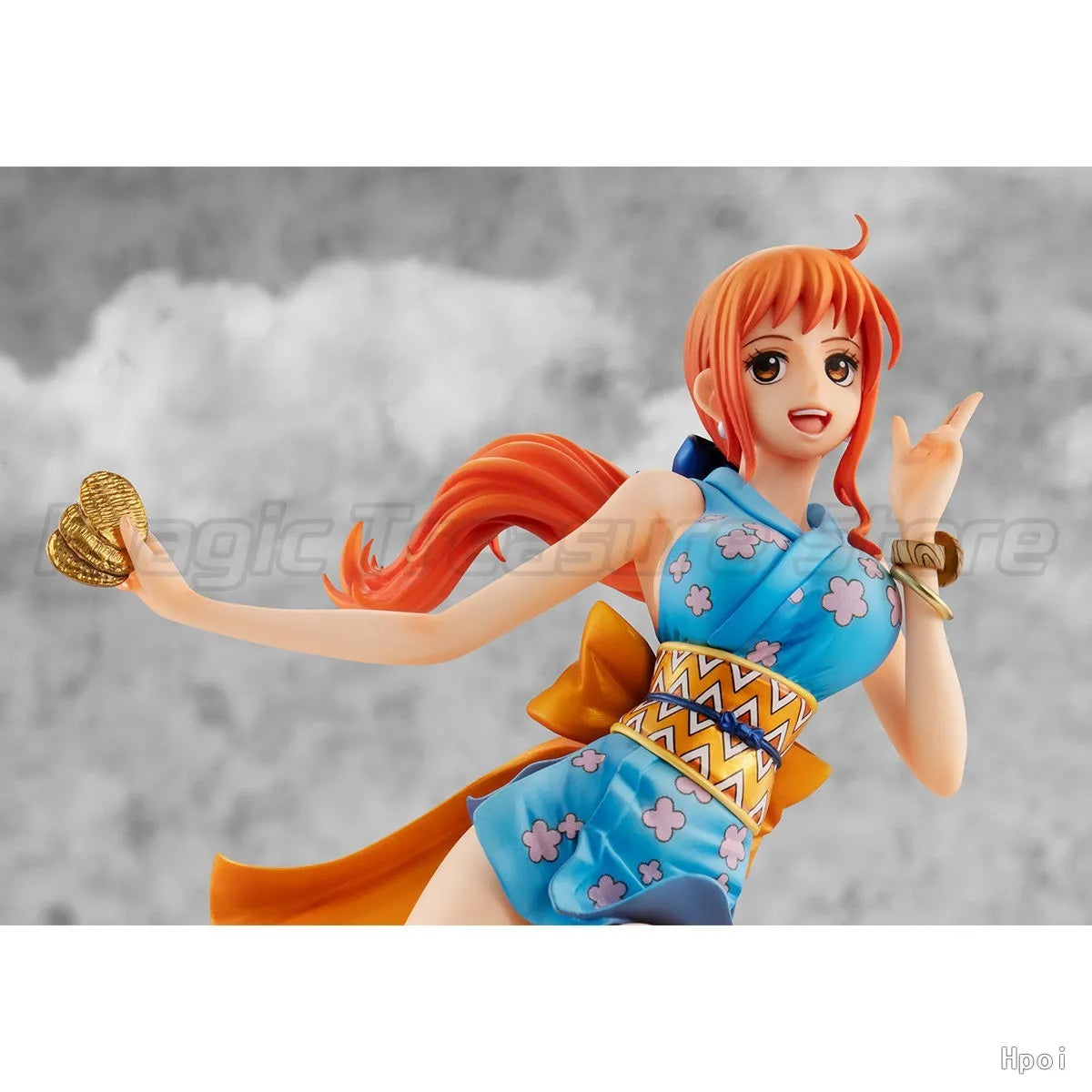 【MT】Original MegaHouse POP Warriors Alliance ONE PIECE Nami 1/8 Scale Figurine Toy Collectible