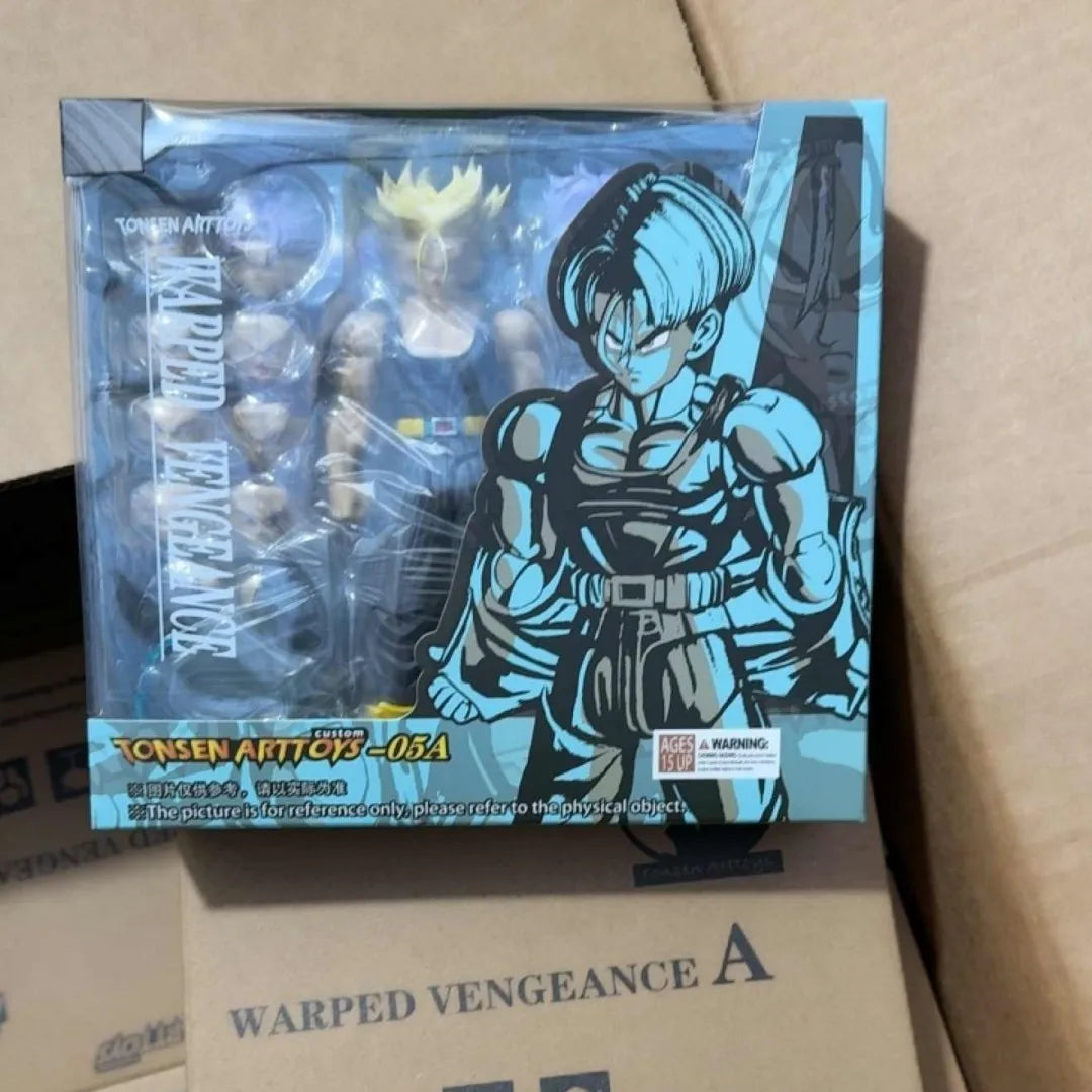 Tonsenarttoys Super Saiyan Trunks Dragon Ball S.H.F Figures Ssj1 Ssj2 Vegeta Custom 05a 05b Accessories Kit Anime Collection Toy