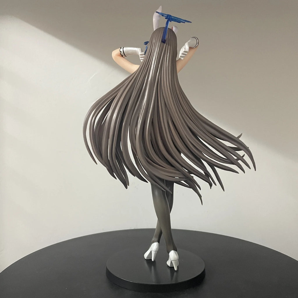 29cm Blue Archive Ichinose Asuna Standing Game Bunny Girl Figures Models Statue Model Boys Collectible Ornament Doll Toys Gifts