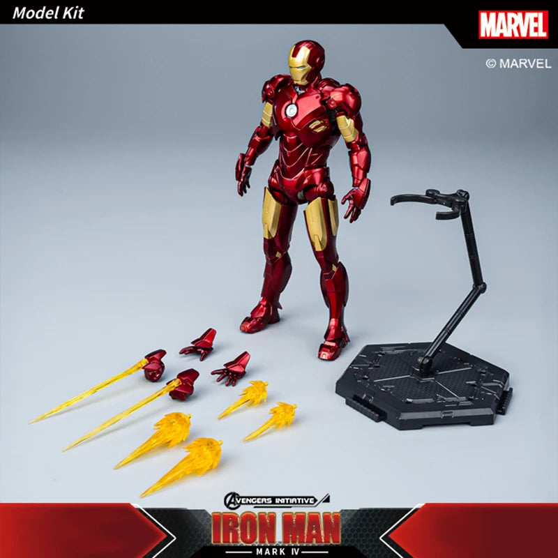 Fondjoy The Avengers Iron Man Modle MK50 Spider-Man MK5 MK6 Assemble Toy Model Collectible Gift 1/12 Action Figures Toy Boy Gift