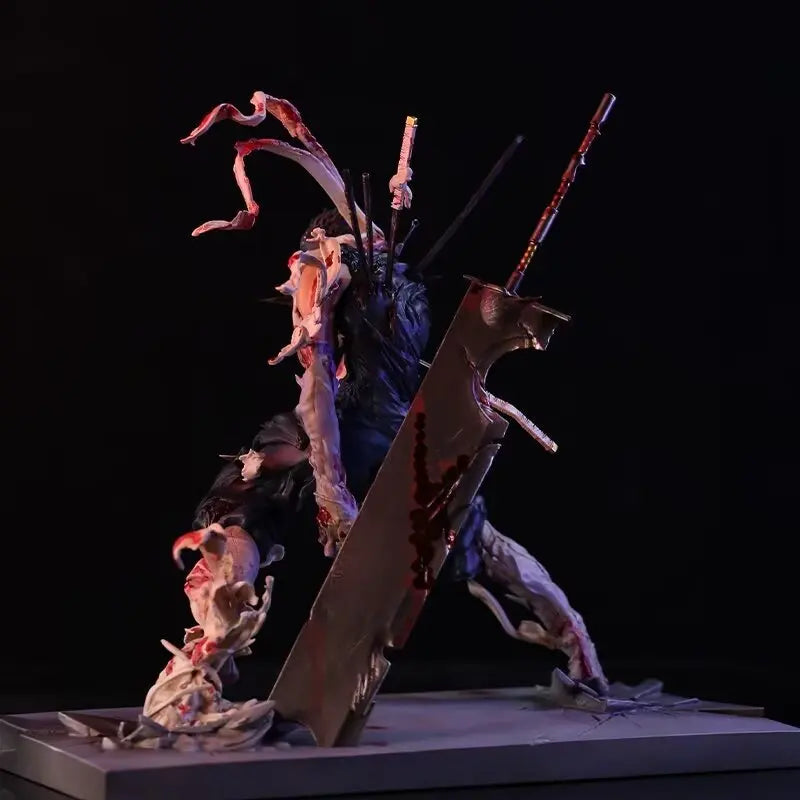 Anime Momochi Zabuza Battle Ver. GK PVC Action Figure Statue Collection Model Kids Toys Doll Gifts 24cm