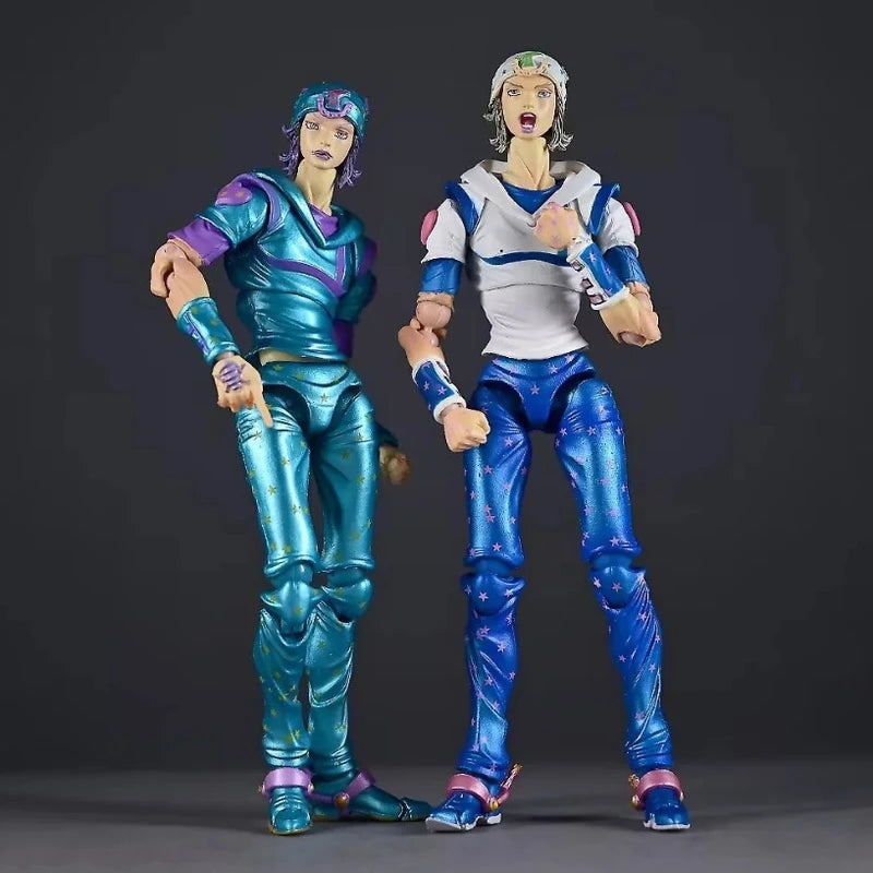 Hot New Medicos Jojo'S Bizarre Adventure Johnny Joestar Action Figure Anime Model Toys Desktop Model Toy Boys Gifts