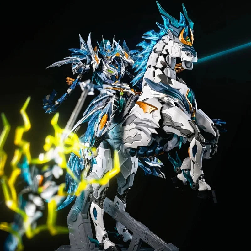 Motor Nuclear ZHAOYUN Assembly Mecha Model Kit Articulated Action Figures Alloy Skeleton Boy Collectible Desktop Ornaments Toys