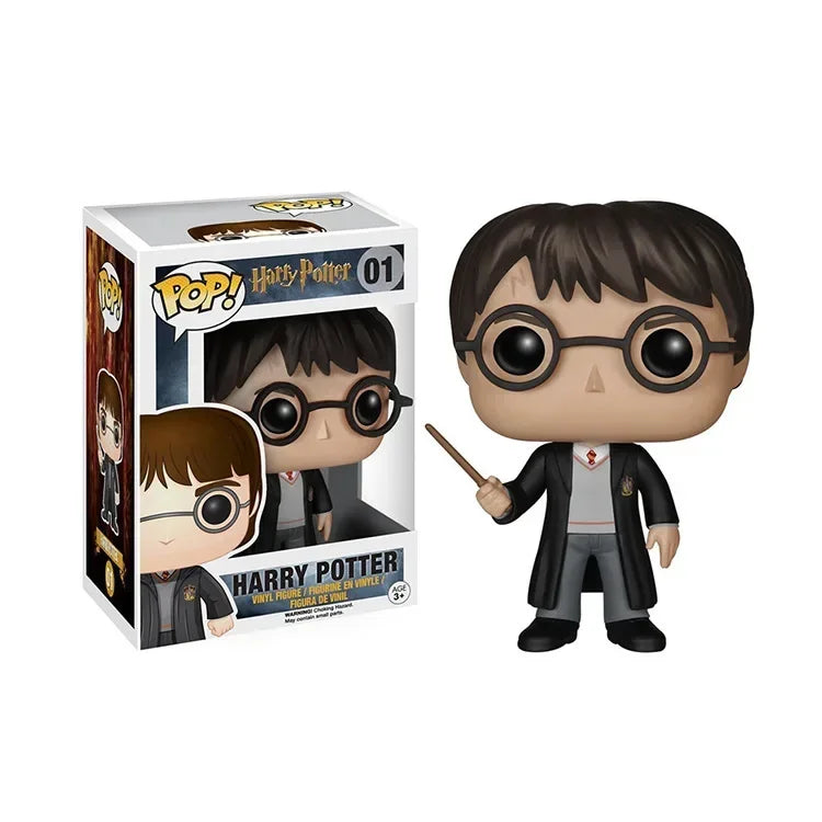 Rock-bottom Price Funko Pop Harries Potters 01# 05# 06# 19# 75# 76# Snape Malfoy Dobby Hedwig PVC Figure Collectible Model Toys
