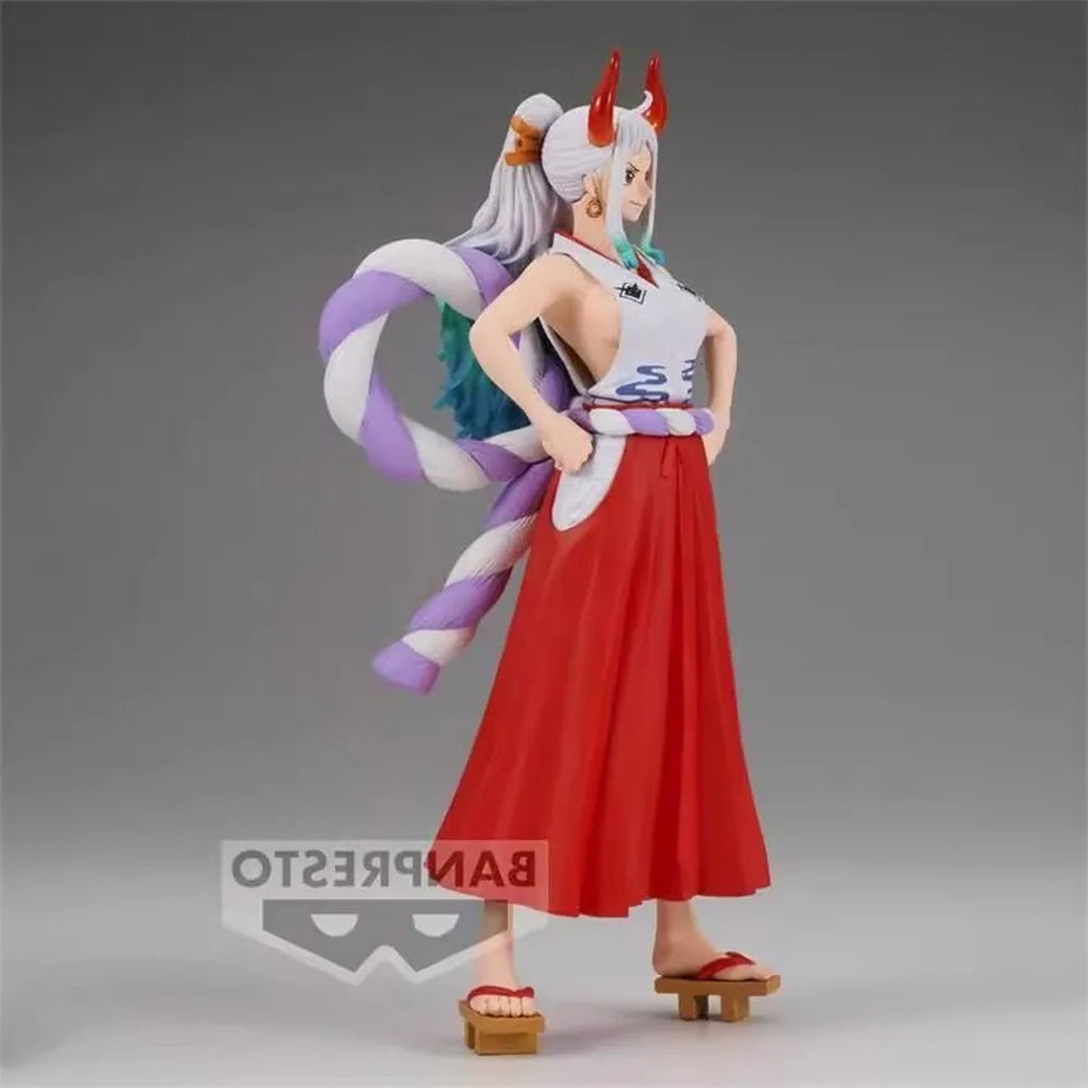 Auf Lager Bandai BANPRESTO KOA König des Künstlers One Piece Yamato Anime Actionfigur Spielzeug Geschenk Modellsammlung