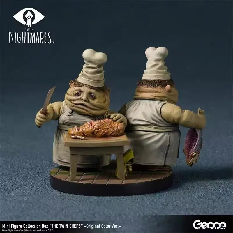New In Stock Sellwell Little Nightmares The Butcher And The Butcher'S Wife Doll Hand-Made Model Novelty Horror Ornaments Toy Gif