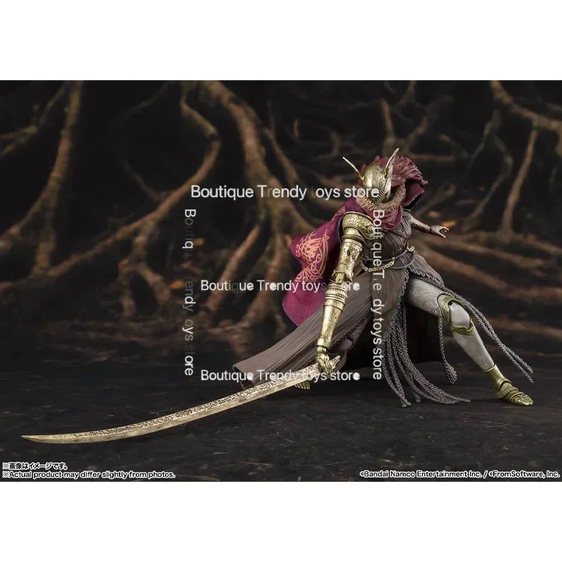 Original BANDAI The Elden Ring S.H.Figuarts SHF Malenia Blade of Miquella PVC Action Figures Model Collection Toys