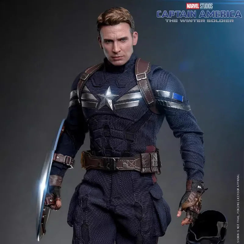 HotToys Captain America MMS783 1/6 Scale Collectible Figure Stealth S.T.R.I.K.E. Suit 2.0 The Winter Soldier With 2 Head Sculpts
