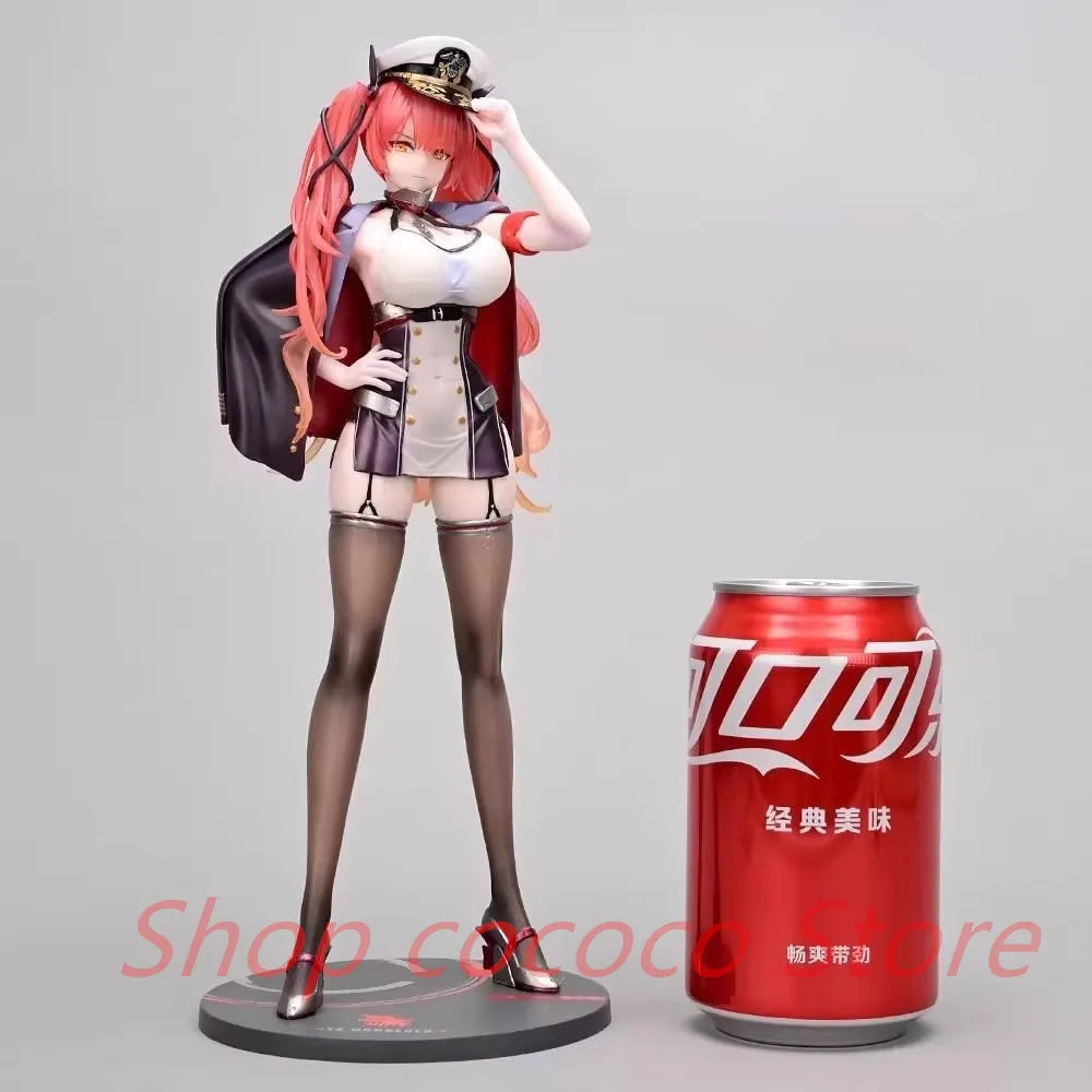 25CM Boxed Beautiful Girl Series Azur Lane Ship Girl Honolulu Standing Figure Models Action Figures Toys Collection Gifts