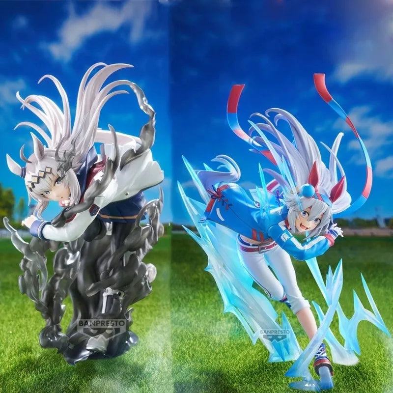 Original BANDAI BANPRESTO Collections Model  Uma Musume Pretty Derby Oguri Cap Tamamo Cross Anime Action Toy Figures WY