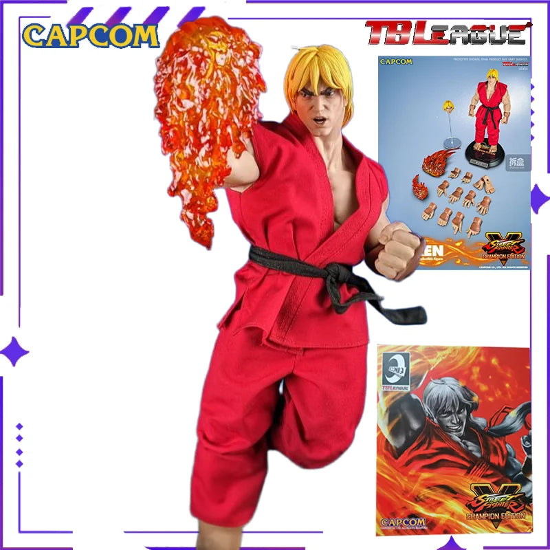 ICONIQ STUDIO TBLEAGUE Original Street Fighter AKUMA Ghost 1/6 Genuine Movable Doll Finished Model Handmade Model Play Gift