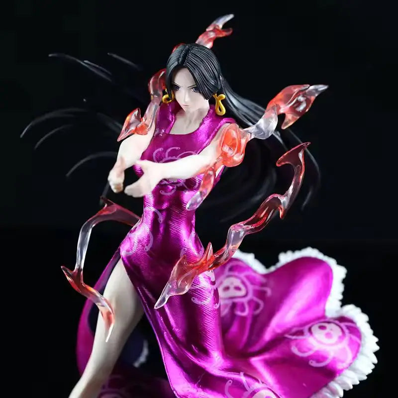 Anime One Piece Boa Hancock Herzform Ver. PVC-Actionfigur Sexy Girls Statue Sammlung Kampfmodell Spielzeug Puppengeschenke 27 cm