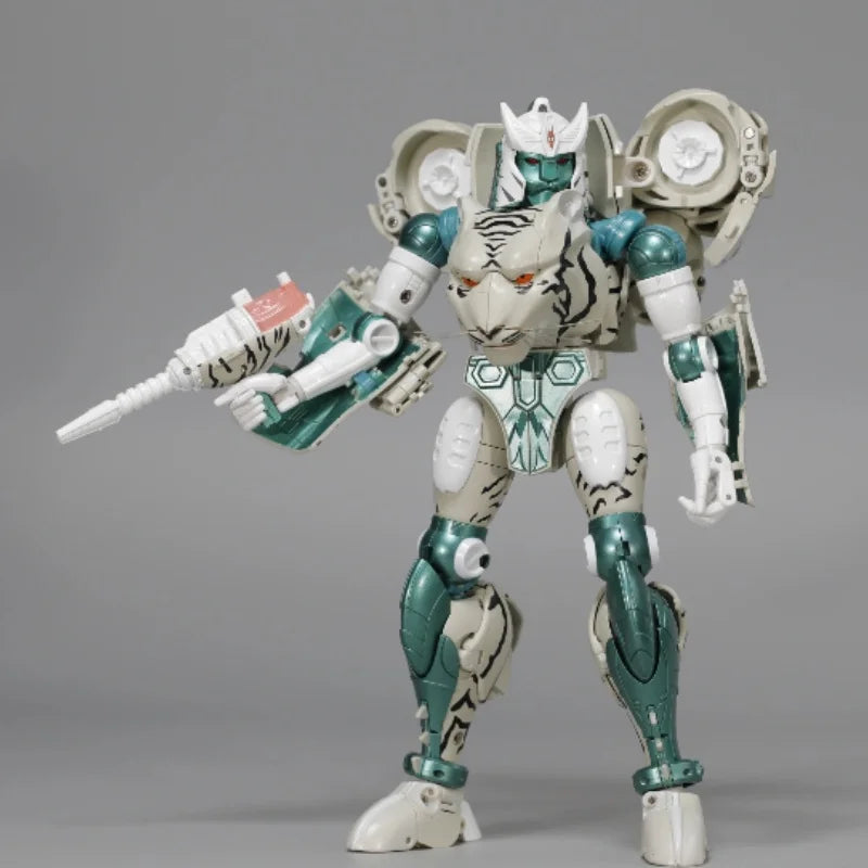 Transforming Robot Toy Tiger Warrior Rt-04 Tigatron Beast Wars Action Figure Collectible Model Statue For Kids And Adults