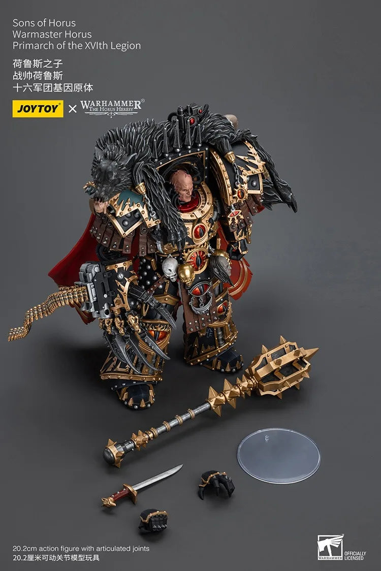 JOYTOY Warhammer "The Horus Heresy" Sons Of Horus Warmaster Horus Primarch Of The XVlth Legion Action Figures Doll Collection