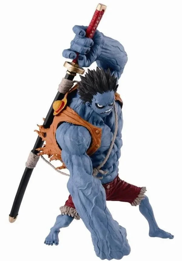 ONE PIECE Banpresto Monkey D. Luffy the top war nightmare zombie Bandai Anime Figure Toy Gift Original Product