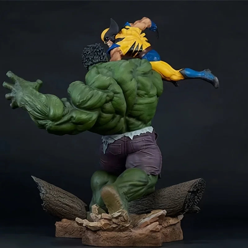 Marvel Superheroes Battle: Approximately 36cm Tall, Oversized Statue Figurine Desktop Ornament