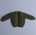 1/12 Scale Male Soldier Knitted Sweatshirt Sweater Jacket Cardigan Coat for 6in Asi Dolls Action FIgure Body Model DIY