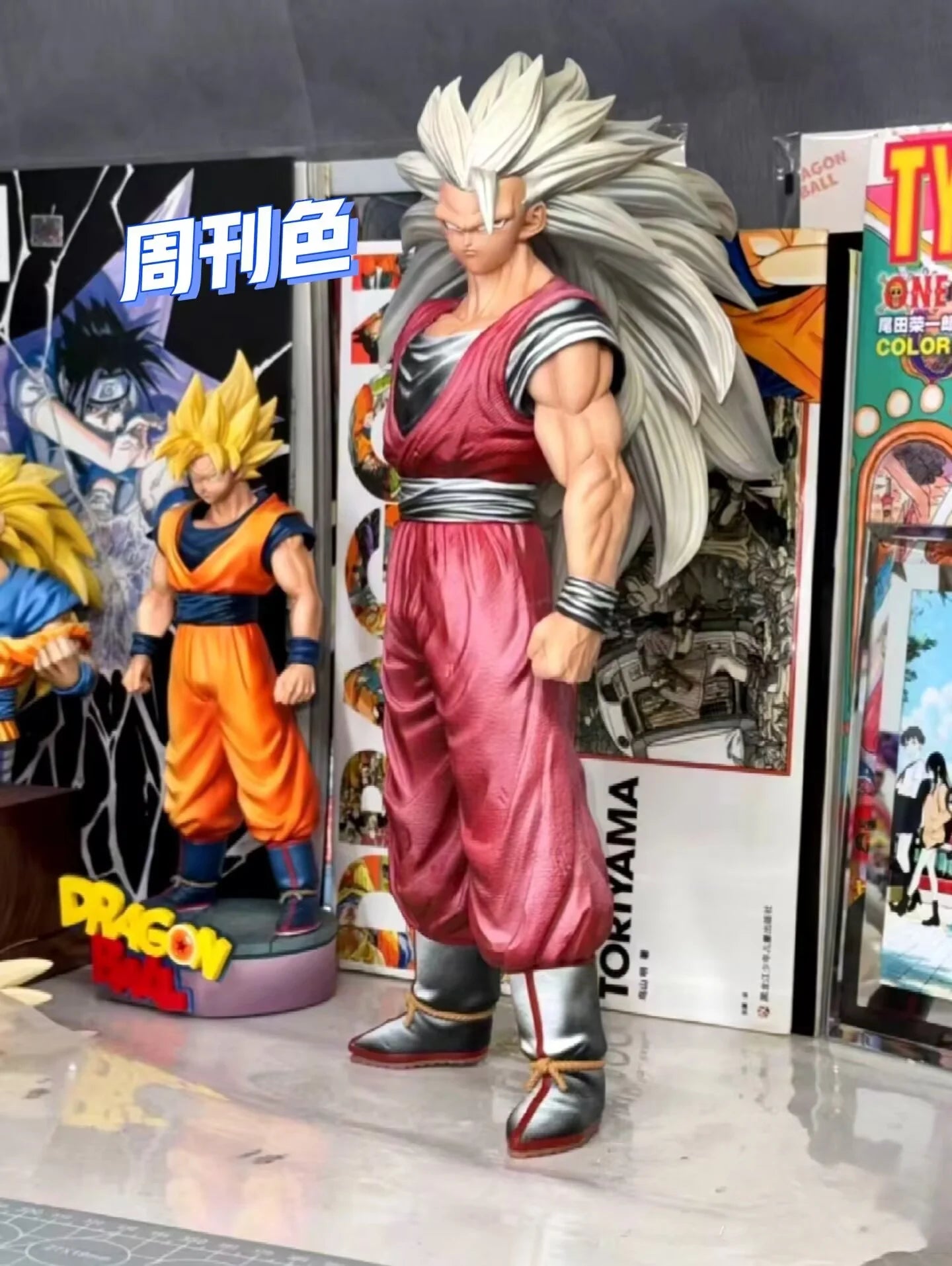 New Dragon Ball Anime Figure Super Saiyan 2son Goku Figures Statuefigurine Ssj2 Goku Figurine Collectible desk Model Gifts Toys