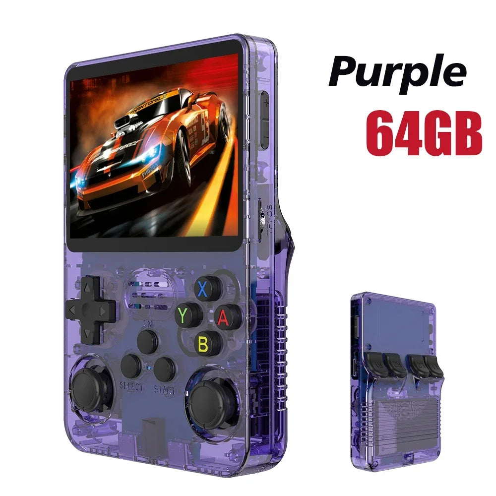 Open Source R36S Retro Handheld-Videospielkonsole Linux-System 3,5-Zoll-IPS-Bildschirm Tragbarer Pocket-Video-Player 64 GB 128 G Spiele