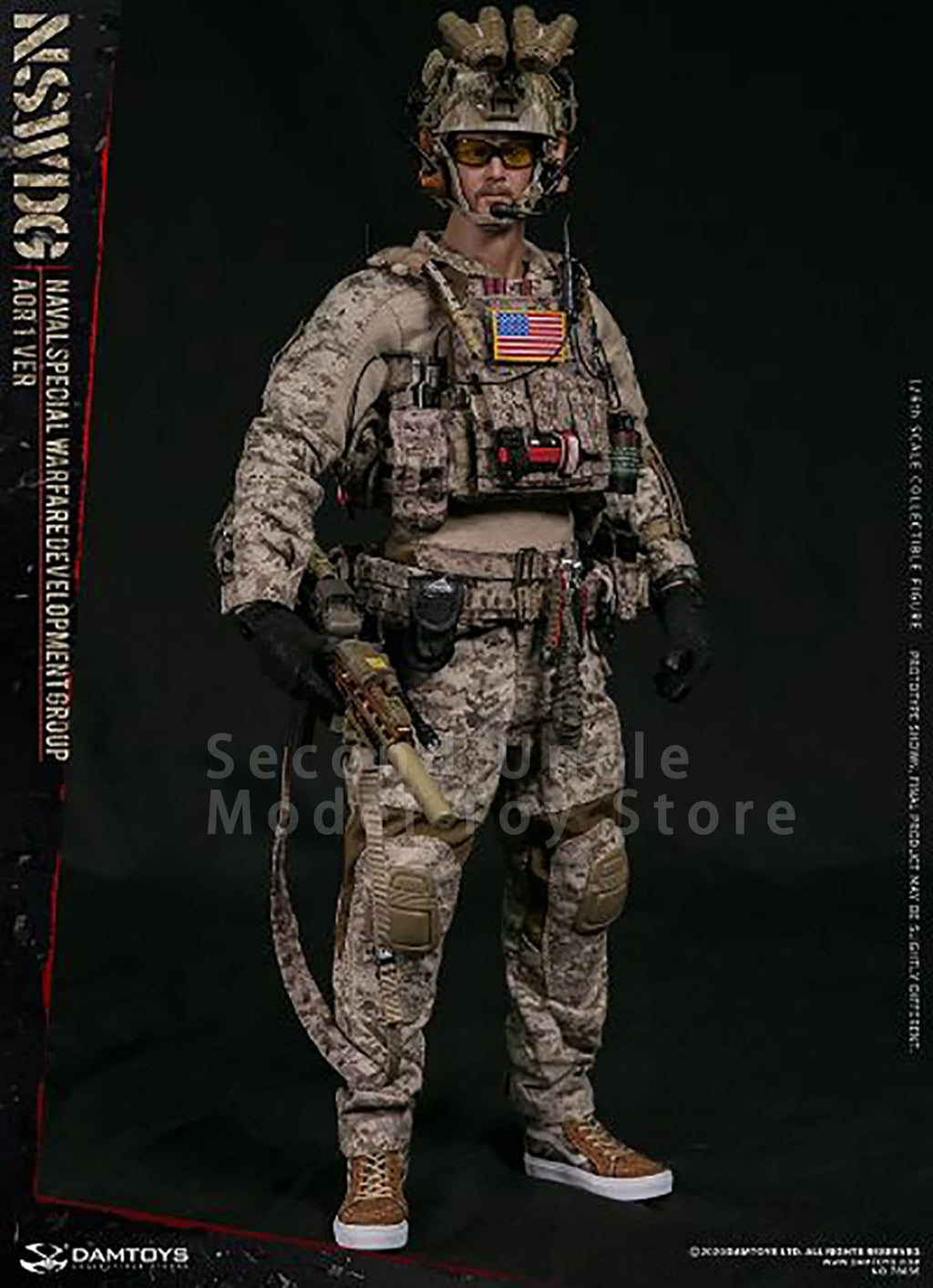 DAMTOYS DAM78065 1/6 NSWDG Naval Special Warfare Development Group AOR1 Version Male Soldier Action Figure Model Toy ﻿