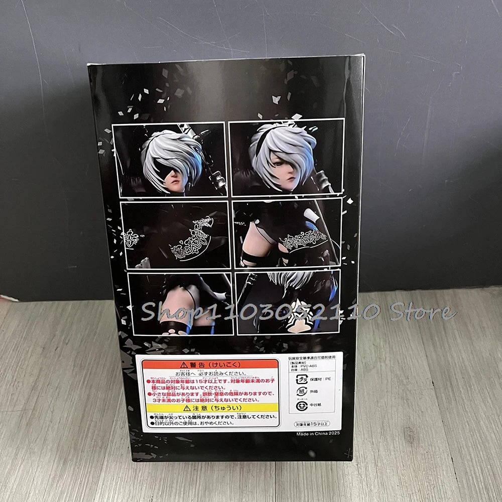 Anime NieR: Automata Yorha Type B 2B YoRHa Fiugre Type A No.2 Girl PVC Action Figure Model Collection Toys Doll Gift