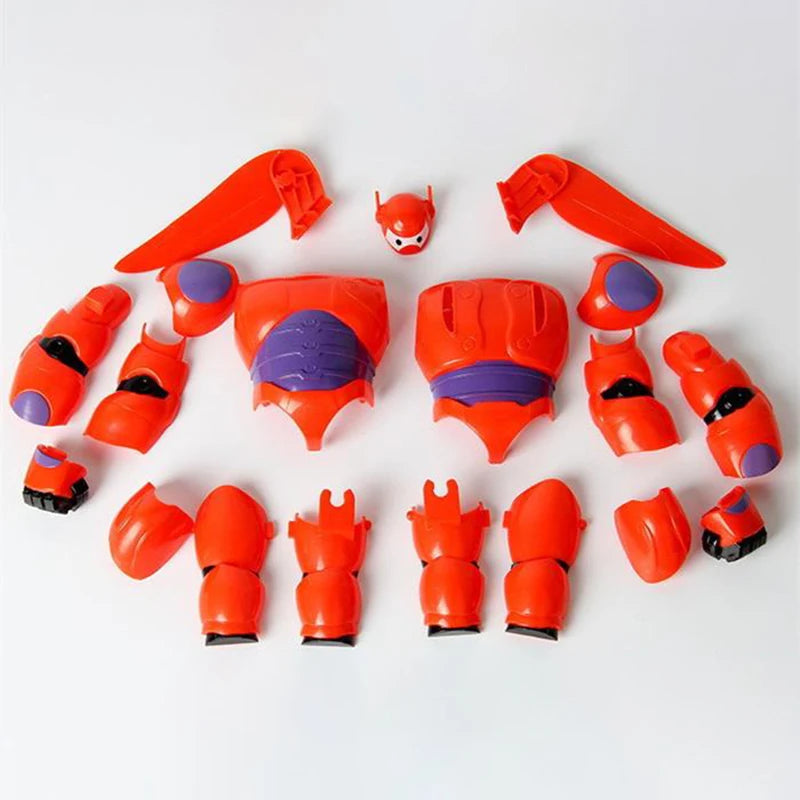 16cm Cartoon Big Hero 6 Baymax Fat Man Anime Figure Toys Baymax Model Doll Pvc Action Figure Assembled Model Kids Christmas Gift