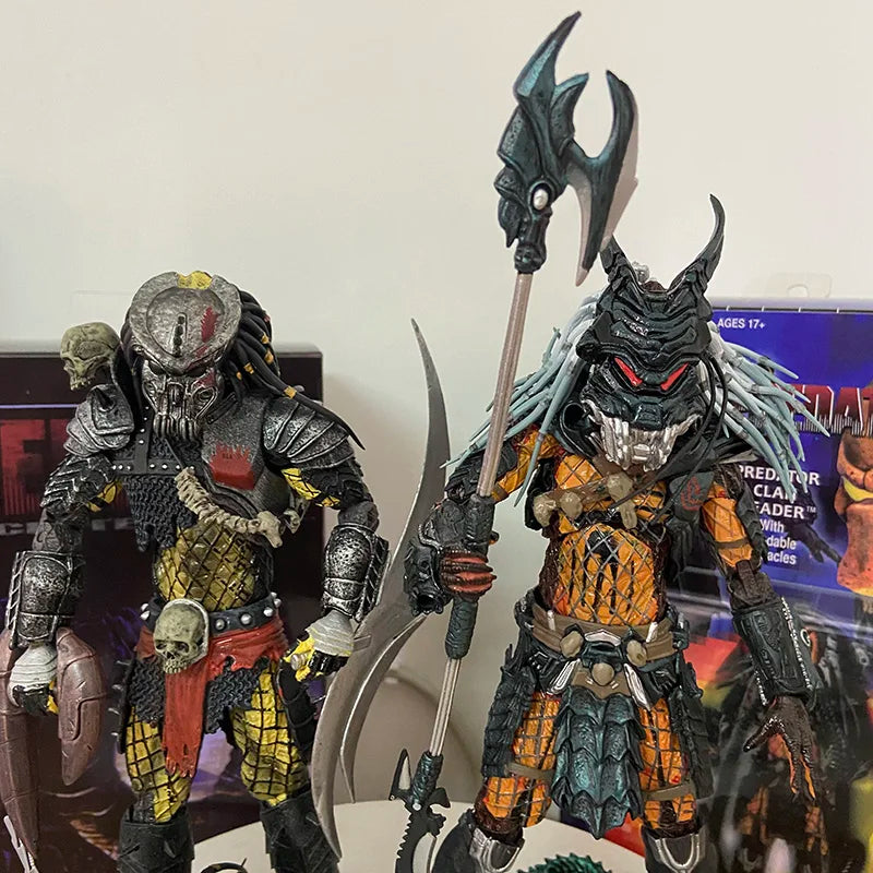 NECA Concrete Jungle Action Figure Warrior Hunter Chief Alien VS Predator Scarface Predator Deluxe Collectable Toy Gifts Dolls