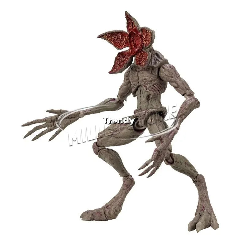 Bandai Movable 11-inch Netflix Stranger Things Big Devil Piranha Anime Model Toys for Boys Gifts Original Box