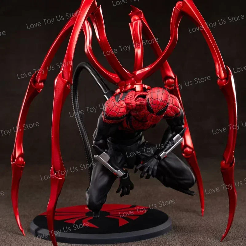 Original Mess Toys Superior Spider-Man Figure – Doctor Octopus Peter Parker Neighbor Anime Action Toy
