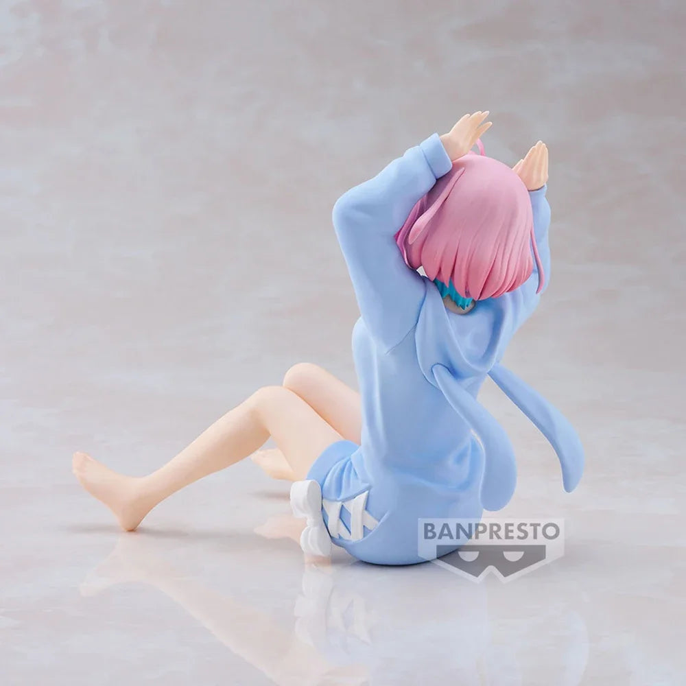 Original Bandai Relax Time Yumemi Riamu The Idolm@ster Cinderella Girls 10Cm Kawaii Anime Figure Model Collectible Toys
