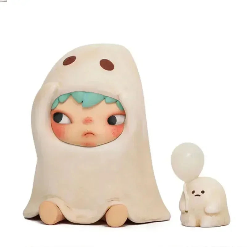 POP MART Hirono Die Andere Serie Blind Box Ratet mal, Tasche Original Spielzeug Puppe Niedliche Anime Figur Ornamente Geschenk