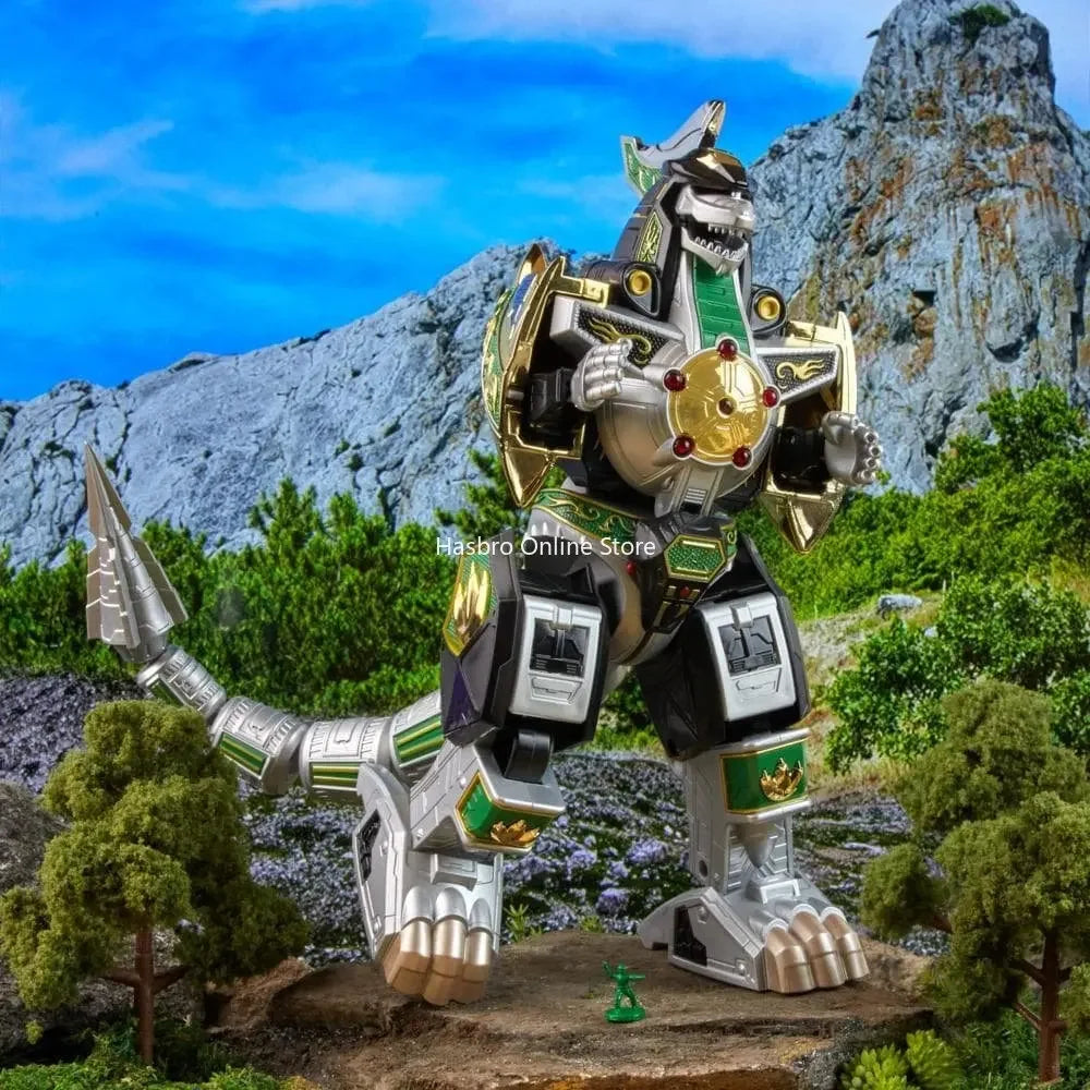 Hasbro Power Rangers Lightning Collection 1:144 Scale Zord Ascension Project Mighty Morphin Dragonzord for Birthday Gift F5179