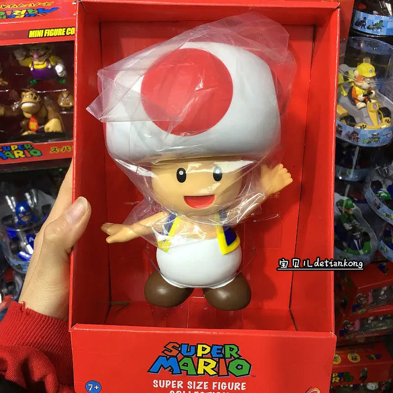 Neu Anime Große Größe Bowser Figuren PVC Bros Hut Kann Nehmen Off Spielzeug modell Für kinder