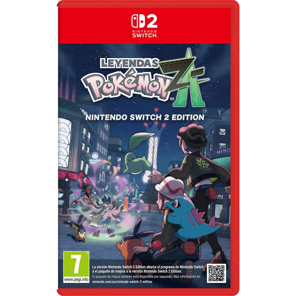 Pokemon Legends: Z-A – Nintendo Switch 2 Edition, enhanced gameplay, high resolution and frame rate, for Nintendo Switch 2, featuring real-time battles and mega evolution options, ideal for ages 12-15, part of the Nintendo