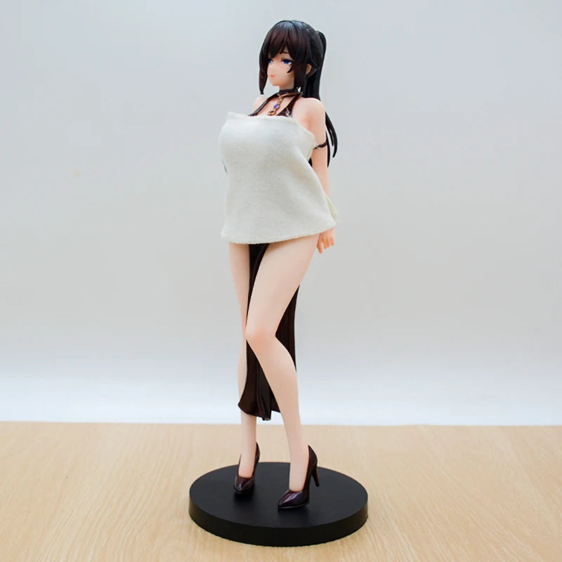 Super Nova Shiho Miyamae Party Dress Anime Girl Figure Shiho Miyamae illustration by JackDempa Action Figure Model Doll Toy Gift