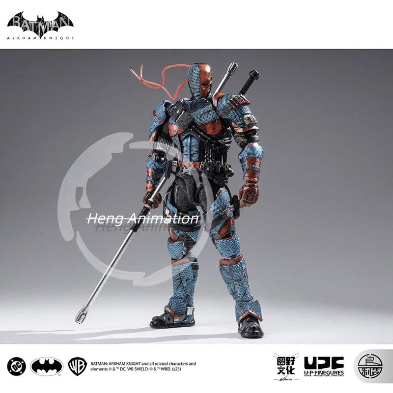 Pre-saleYuuno Bunka Yoshinobu Deathstroke Arkham Knight Articulated Batman Model Ornaments Collectibles Gifts