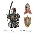 Paladin Magnetic Detachable Metal Figurine Desktop Decoration Copper Pendant Handle Figurine small gifts and souvenirs