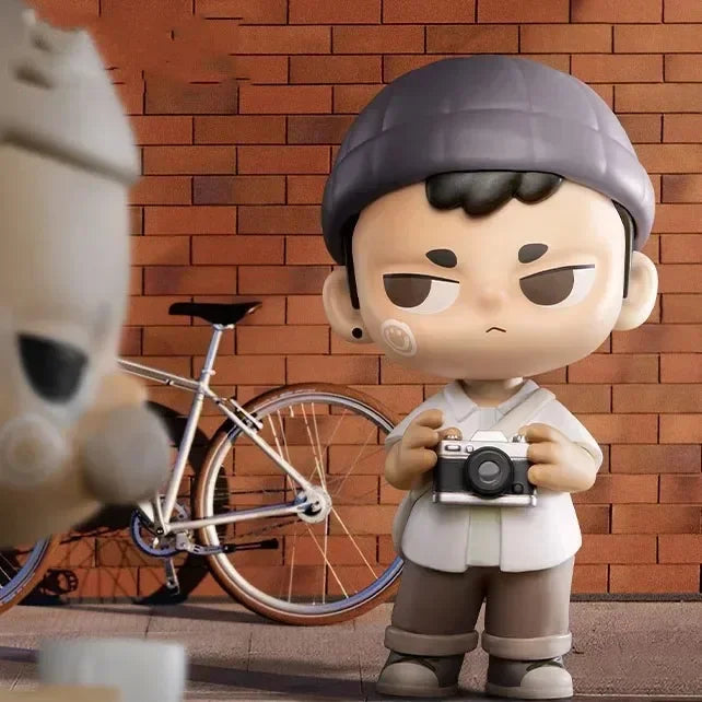 POP MART Kubo Walks of Life Series Mystery Action Figure Blind Box Cute Surprise Birthday Toy Collectible Model