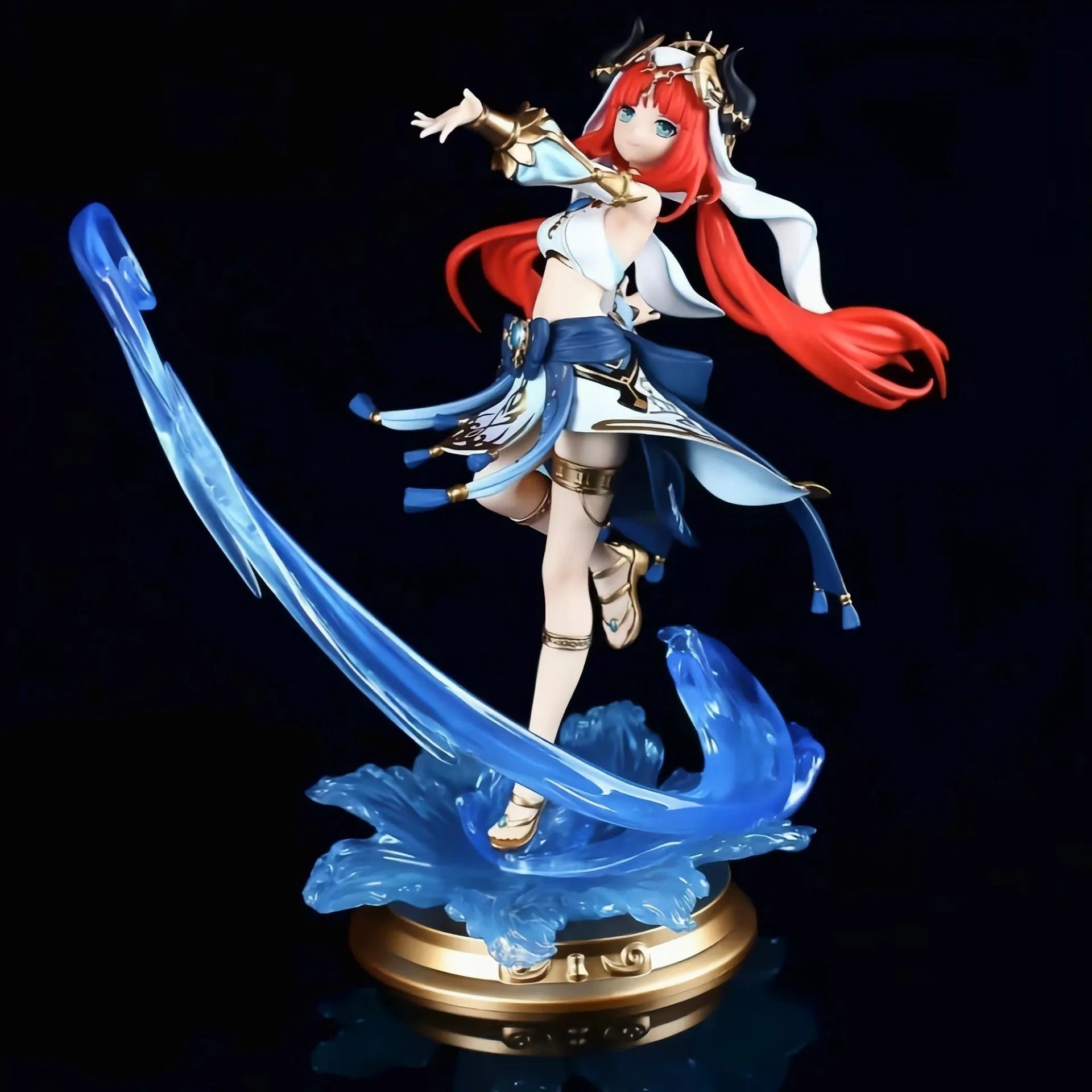 Genshin Impact Nilou Dancing Figure Anime Beautiful Girl Collectible Statue Desktop Decoration Wholesale For Game Fans