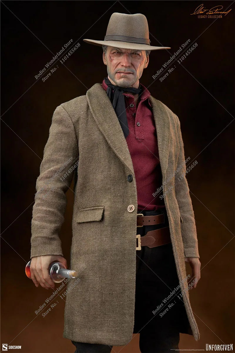 In Stock Sideshow 100478 1/6 Scale Collectible Unforgiven William Munny Clint Eastwood 12” Male Solider Action Figure Model Toys