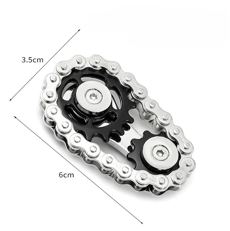 Metall-Fidget-Spinner, Schreibtischspielzeug, Stressabbau-Zahnräder, Handspinner für Erwachsene, Schreibtischdekoration, Wohnkultur, Stressabbau, Entspannung