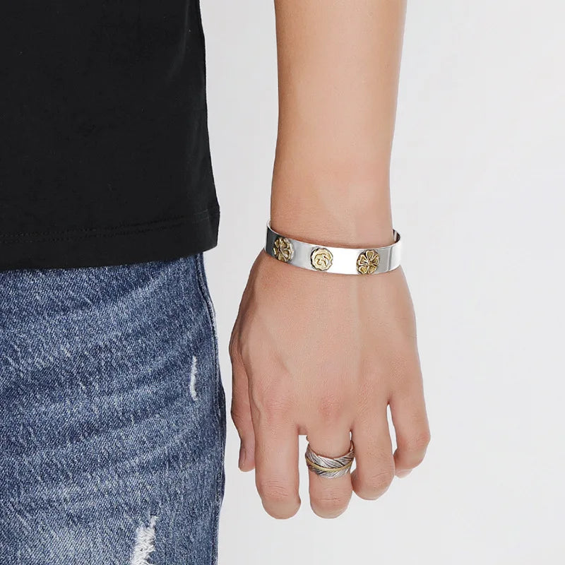 Goro's Eagle Feather Bracelet Bangle Argent 925 Sterling Silver Luxury Brand Designer Jewelry Man Woman 2025 Relationship B22