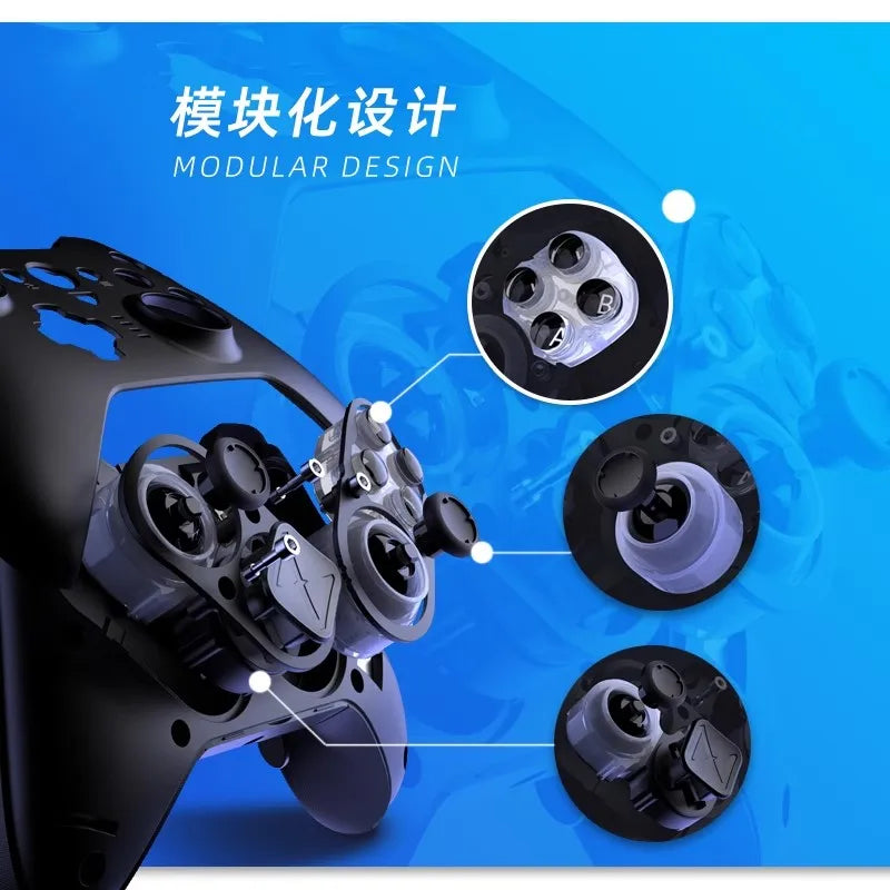 Zd O+Excellent Gaming Controller Elite Modular Sensory Rgb Switch Phone Bluetooth Controller Ns Tablet Steam customizable xbox
