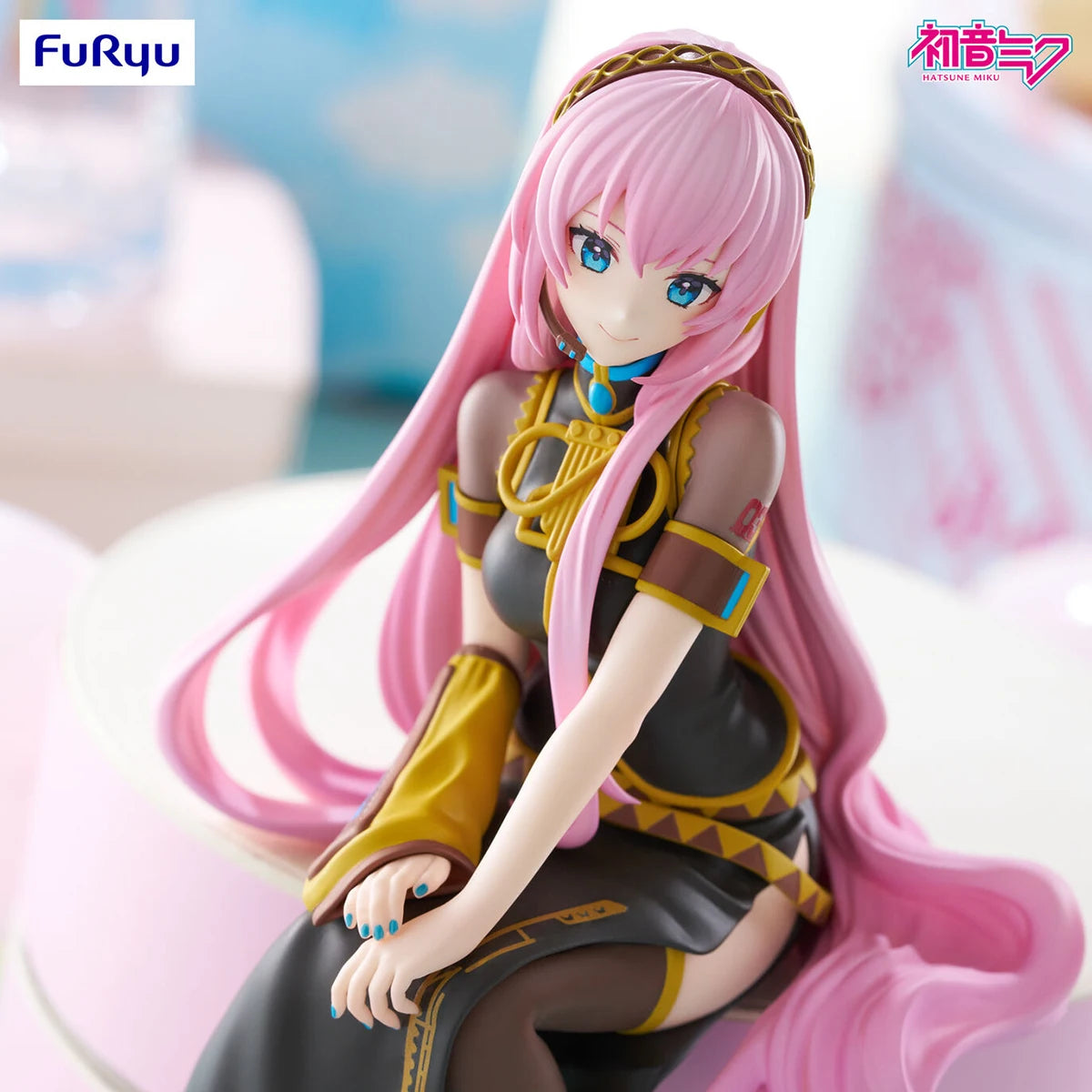 100% Original in Stock FuRyu Noodle Stopper Figure Piapro Characters Megurine Luka Collection Series Model Toys Anime Figure