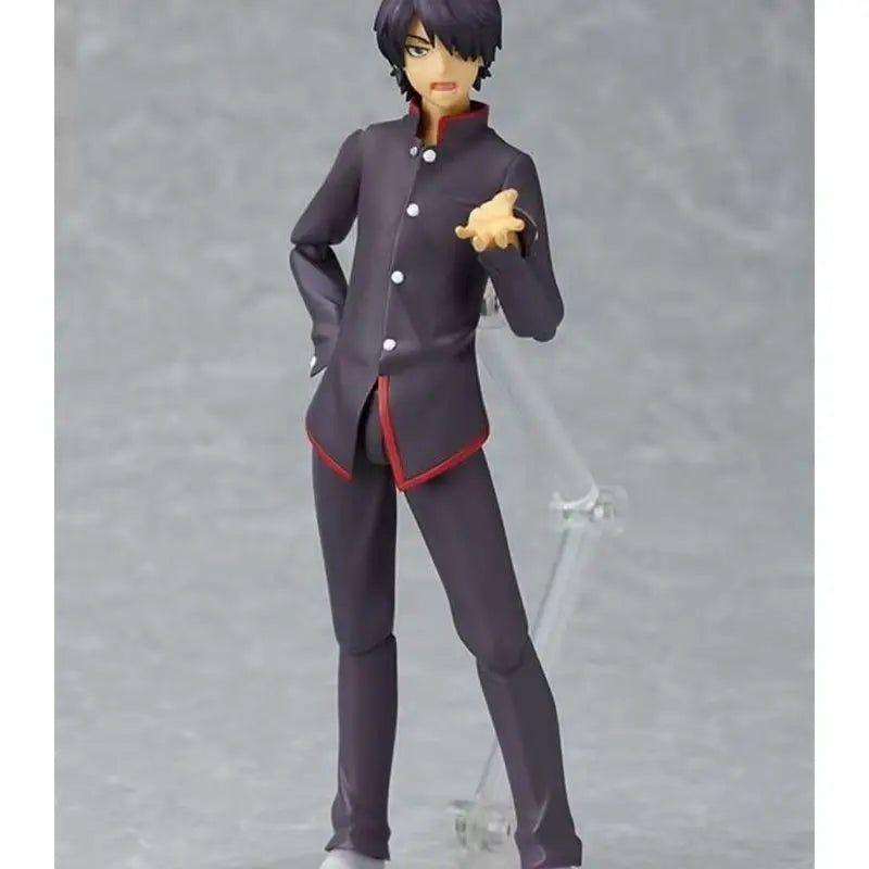 In Stock Original Bakemonogatari Koyomi Araragi figma 097 Max Factory Figure Action Figure Model Toy Character Doll Gift