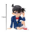Detective Conan Anime Figure Conan Edogawa Action Figure Model Dolls Collection Kids Toys Car Ornament Kawaii Desktop Decoration