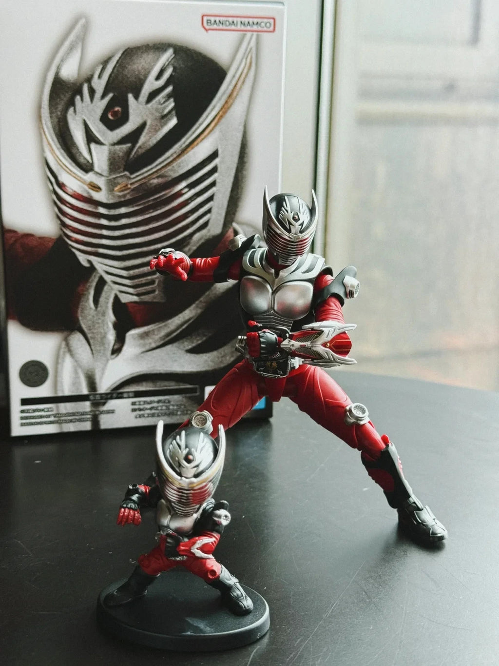 TYCTOYS In Stock Original BANDAI S.H.Figuarts Masked Rider Ryuki Anime Character Action Figure Model Toy Ornament Fans Present