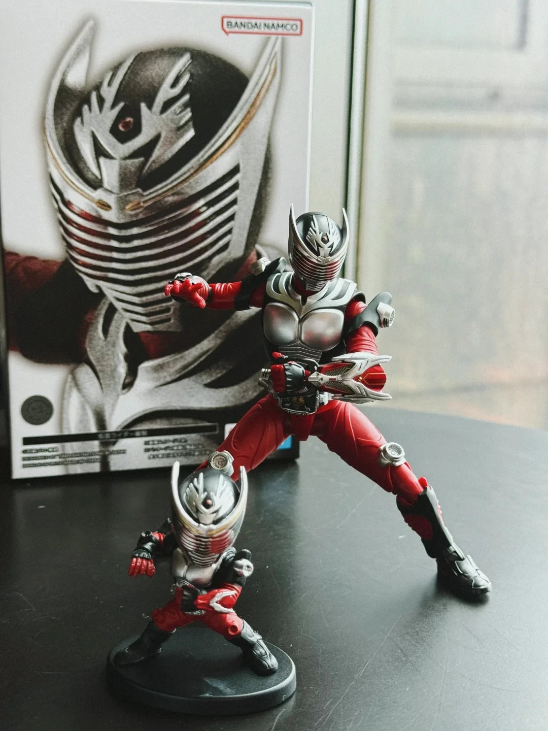TYCTOYS In Stock Original BANDAI S.H.Figuarts Masked Rider Ryuki Anime Character Action Figure Model Toy Ornament Fans Present