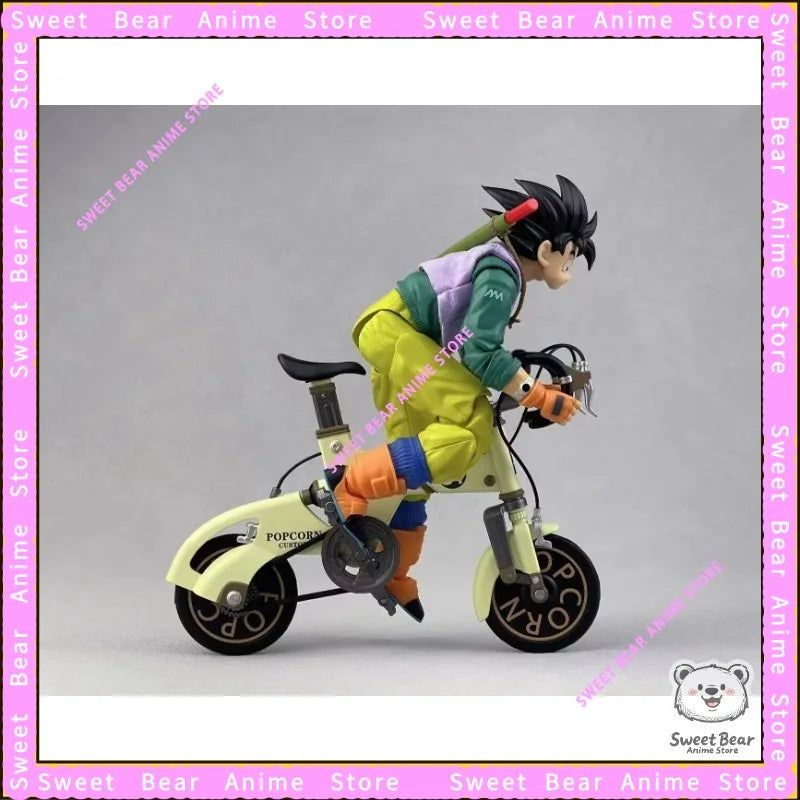 Tonsenarttoys Kamione Goku Sun Dragon Ball Bike 01A 01B  SHF Fly Page Ride Bike Gogeta Anime Action Figures Toy Model Collection